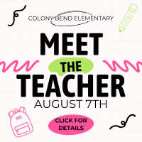  Meet the Teacher - Click for Details